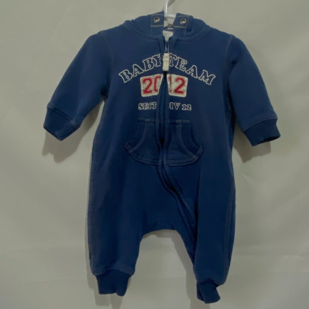H&M Baby ❤️ Hooded Romper Size 2-3 Months (PRE-LOVED)